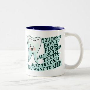 Dentist Dental Hygienist Two-Tone Coffee Mug