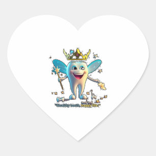 Dentist dental nursre.  Top Heart Sticker