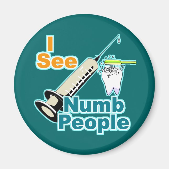 Dentist Dental Professional Magnet (Front)