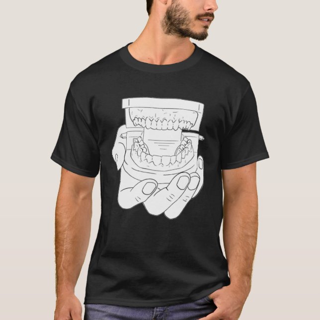 Dentist Dental Teeth  Dentistry Tooth Doctor T-Shirt (Front)