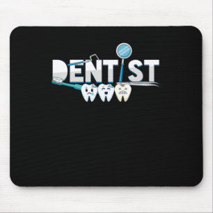 Dentist Dental Teeth Doctor Tooth Medical Gift Mouse Mat