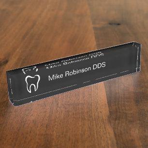 Dentist Dental Theme Office Desk Nameplates
