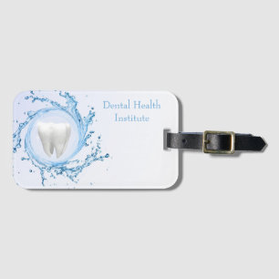 Dentist Dental Tooth Water Professional Luggage Tag