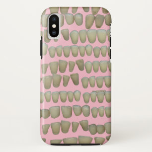 DENTIST DENTISTRY ORTHODONTICS ROTTEN TEETH MOUTH iPhone X CASE