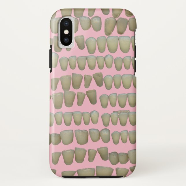 DENTIST DENTISTRY ORTHODONTICS ROTTEN TEETH MOUTH Case-Mate iPhone CASE (Back)