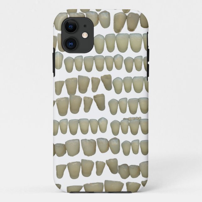 DENTIST DENTISTRY ORTHODONTICS ROTTEN TEETH MOUTH Case-Mate iPhone CASE (Back)
