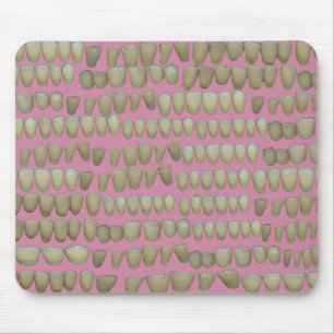 DENTIST DENTISTRY ORTHODONTICS ROTTEN TEETH MOUTH MOUSE MAT