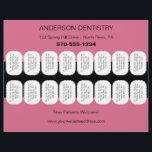 Dentist, Dentstry Flyer with Tear Off Teeth Strips<br><div class="desc">This flyer is perfect for promoting dental practices and other dentistry services, and is designed to look like a mouth with some bright white teeth. The teeth are designed to be customised with your information, and can be turned into tear-off strips for customers to take one so that you can...</div>