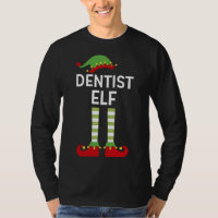 Dentist Elf Cute Matching Family Christmas Dental