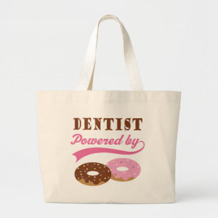 Dentist Funny Gift Large Tote Bag