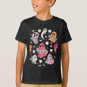 Dentist Ghost Soky Halloween Dental Hygienist Ista T-Shirt