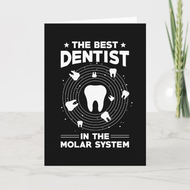 Dentist Gift Funny Card (Front)