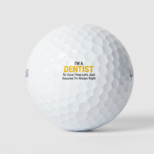 Dentist Golf Balls