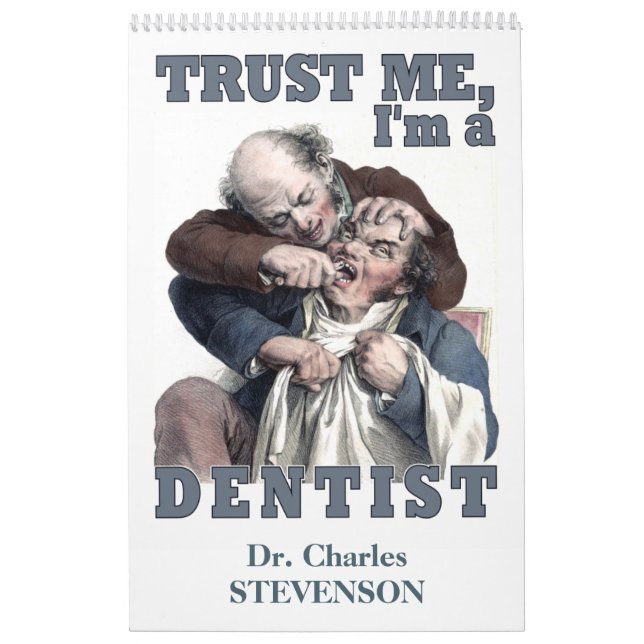 DENTIST humour custom calendar (Cover)