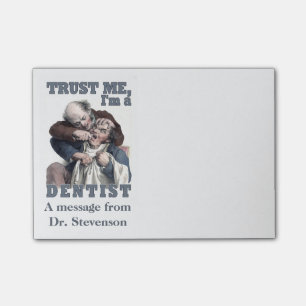 DENTIST humour custom Post-It notes