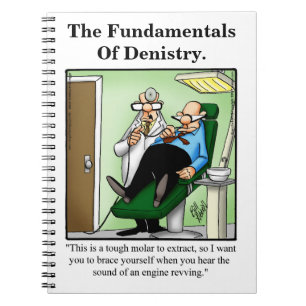Dentist Humour Funny Notebook Gift