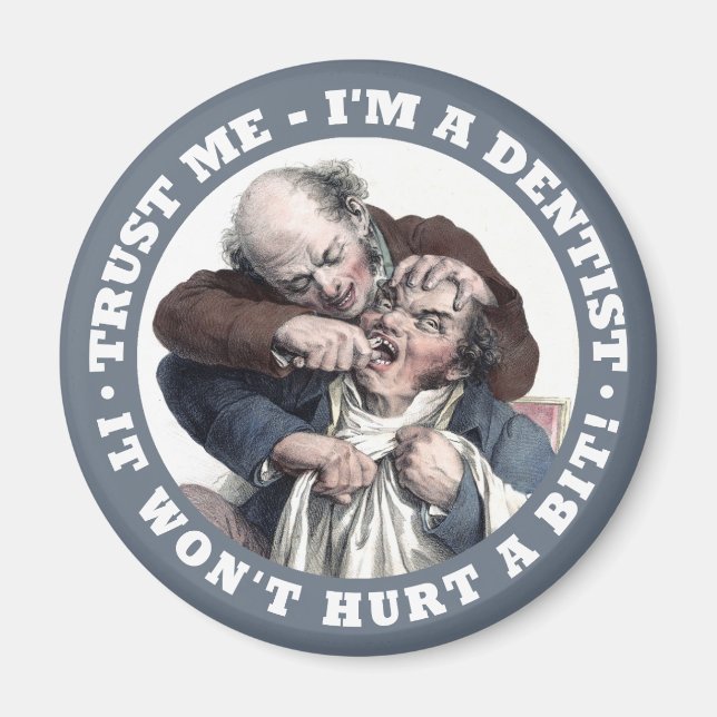 DENTIST humour magnets (Front)