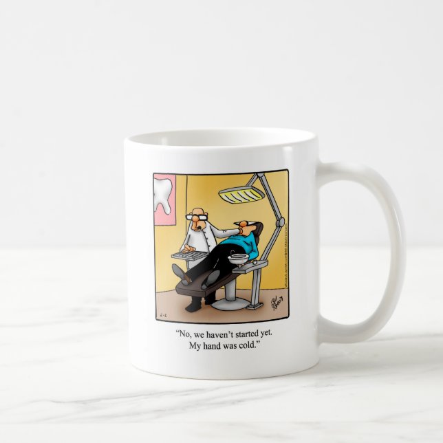 Dentist Humour Mug Gift (Right)