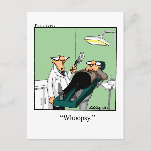 Dentist Humour Postcard "Spectickles" (Front)
