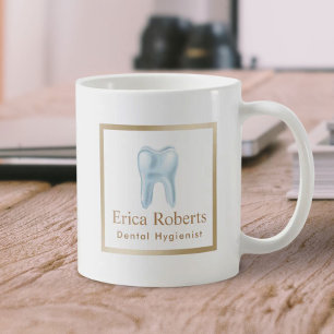 Dentist Hygienist Dental Assistant 3D Tooth Coffee Mug