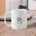 Dentist Hygienist Dental Assistant Tooth Pattern Coffee Mug<br><div class="desc">Dentist Hygienist Dental Assistant Tooth Pattern Mugs.</div>