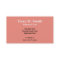 Dentist Hygienist Smile Business Cards