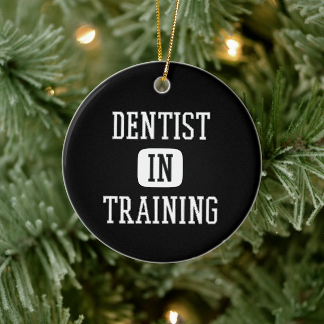 Dentist in Training Future Dentist Dental Student Ceramic Tree Decoration (Tree)