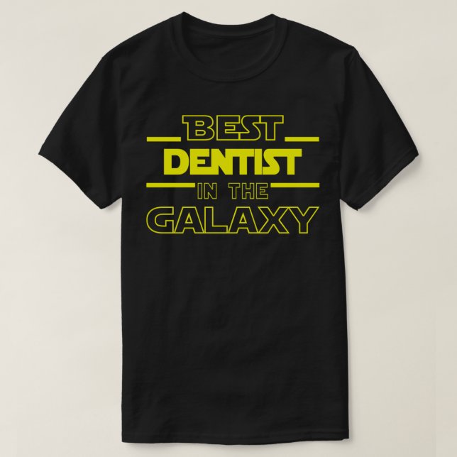 dentist Job Dad Mom Hudband Mens Shirt Best dentis (Design Front)