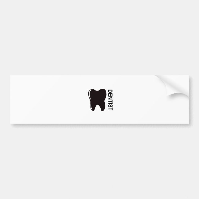 dentist.jpg bumper sticker (Front)