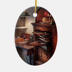 Dentist - Lab - Dental Workstation Ceramic Tree Decoration