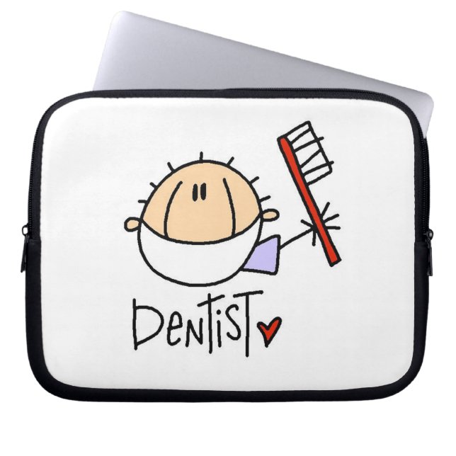 Dentist Laptop Sleeve (Front)