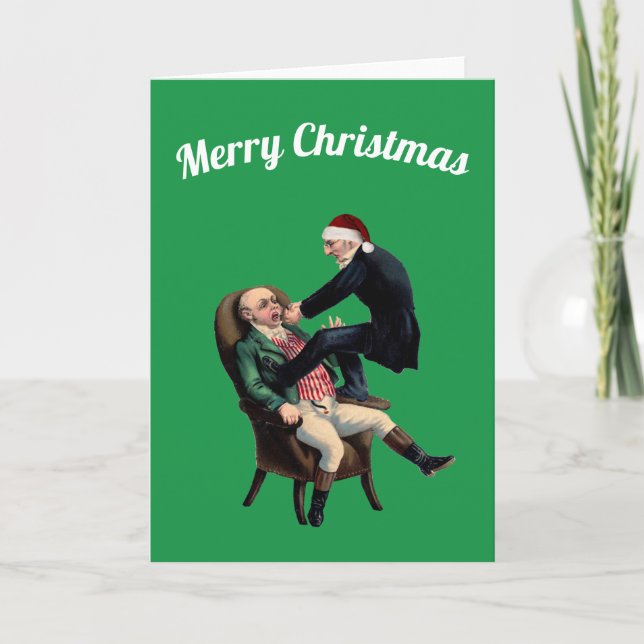 Dentist Merry Christmas Card (Front)