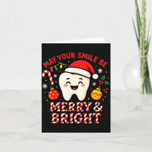 Dentist Merry Christmas May Your Smile Be Merry An Card