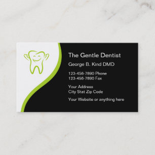 Dentist Modern Business Cards