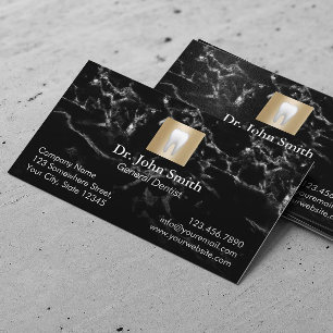 Dentist Modern Marble Dental Care Appointment