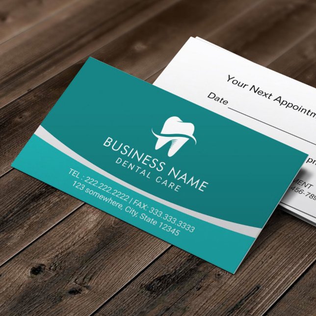 Dentist Modern Tooth Logo Dental Care Appointment (Creator Uploaded)