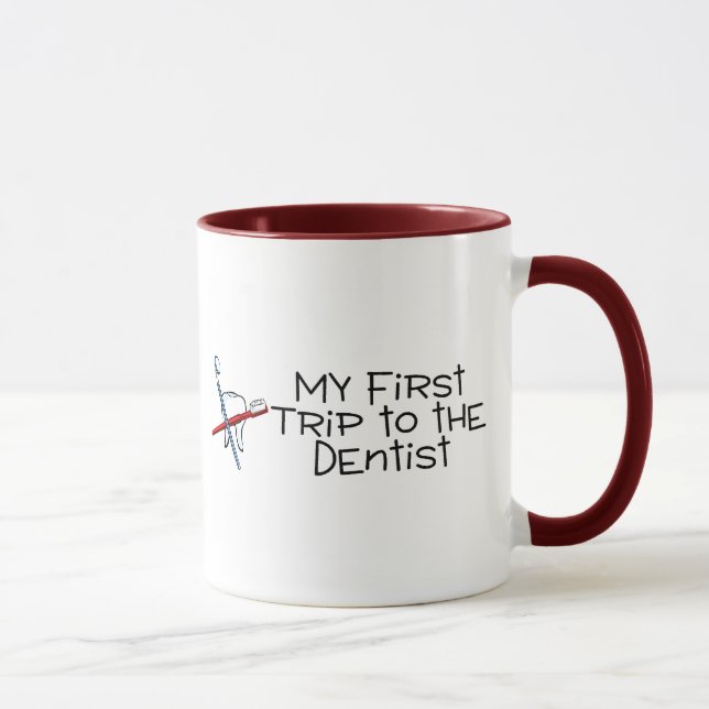 Dentist My First Trip To The Dentist Mug (Right)