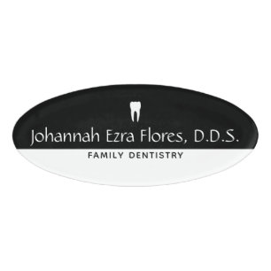 Dentist Name Tag