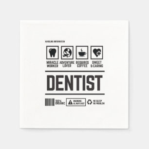 dentist napkin