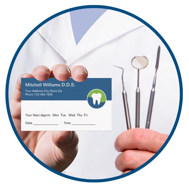 Dentist Office Appointment Business Cards (Creator Uploaded)