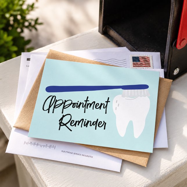 Dentist Office Appointment Reminder Postcard (Creator Uploaded)