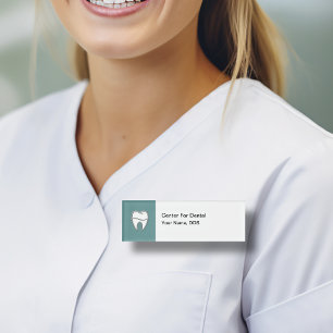 Dentist Office Staff Modern Name Tags