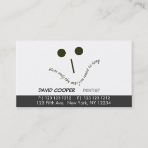 Dentist Oral Clinic Appointment Flossy Face