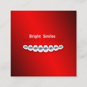 Dentist Orthodontist Business Card