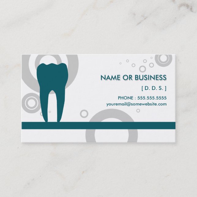 dentist Os Business Card (Front)