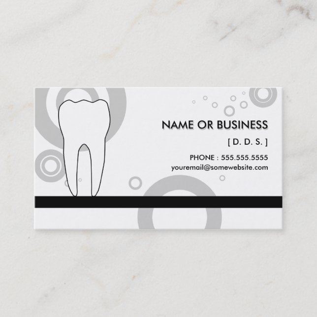 dentist Os Business Card (Front)