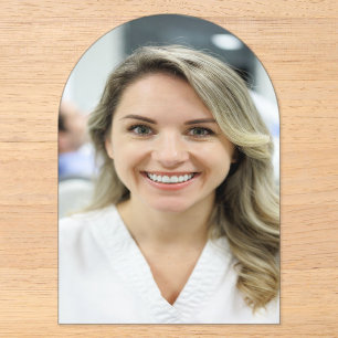 Dentist Photo Customise Personalise Acrylic Invitations