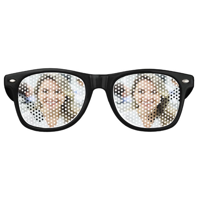 Dentist Photo Customize Personalize Retro Sunglasses (Front)