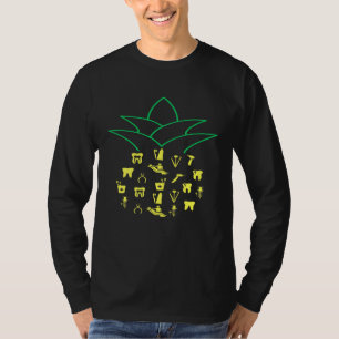 Dentist Pineapple Dental Hygienist Gift Dentistry  T-Shirt