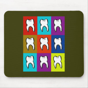 Dentist Popart Gifts Mouse Mat